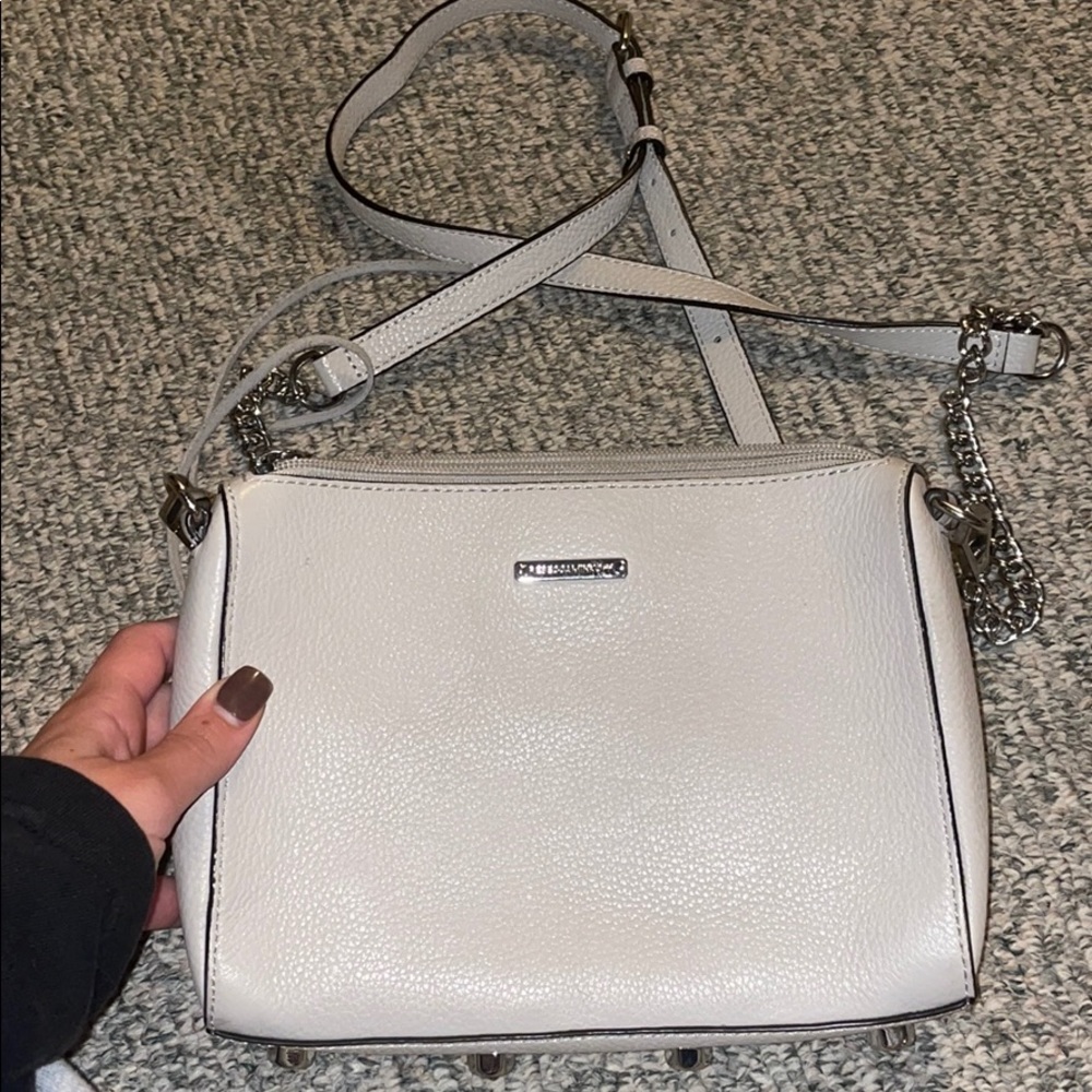 Rebecca Minkoff gray crossbody - Picture 4 of 7